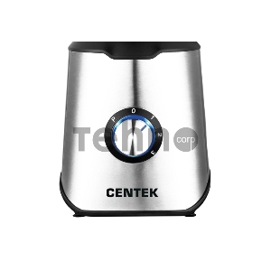 Блендер настольный Centek CT-1327 (черный) 1000 Вт, 3 скор.+импульс, Стекл стакан 1,5л, Тройн.лезвие