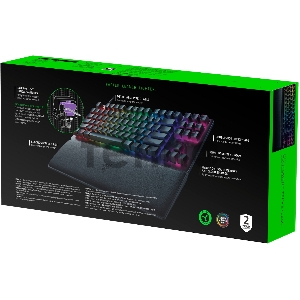 Игровая клавиатура Razer Huntsman V2 Tenkeyless (Purple Switch) - Russian Layout Razer Huntsman V2 Tenkeyless (Purple Switch) - Russian Layout
