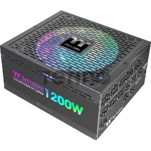 Блок питания Thermaltake Toughpower PF1 ARGB 1200 PS-TPD-1200F3FAPE-1 1200W/Fully Modular/Riing Duo/Full Range/Analog/80 Plus Platinum/EU/100% JP CAP/All Flat Cables