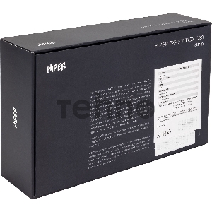 Неттоп Hiper ED20 gray (Core i5 12400P/16Gb/512Gb SSD/noDVD/VGA int/W11Pro) (I5124R16N5WPG)