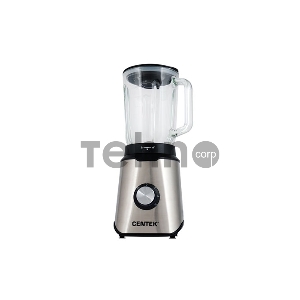 Блендер настольный Centek CT-1327 (черный) 1000 Вт, 3 скор.+импульс, Стекл стакан 1,5л, Тройн.лезвие