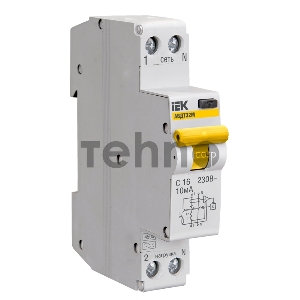 Выключатель автоматический дифференциального тока ИЭК 2п 20А/30мА C  АВДТ 32 MAD22-5-020-C-30