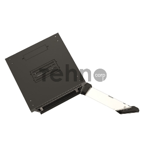 Шкаф настенный Hyperline TWB-1245-GP-RAL9004 19-дюймовый (19