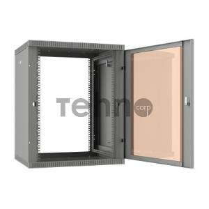 Шкаф коммутационный C3 Solutions WALLBOX 12-63 G (NT084695) настенный 12U 600x350мм пер.дв.стекл направл.под закл.гайки 245кг серый 300мм 17.5кг 610мм IP20 сталь