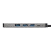 Док-станция ExeGate DUB-31C/PD/H (кабель-адаптер USB Type-C --> 3xUSB3.0 + PD 60W + HDMI 4K@30Hz, Plug&Play, серый), фото 4