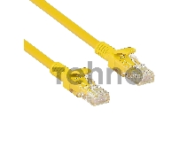 Патч-корд Exegate UTP-RJ45-RJ45-5e-5M-YL, UTP, cat.5e, 5м, желтый