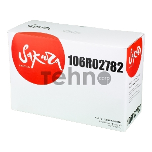 Картридж SAKURA 106R02782 для Xerox Phaser 3052/3260, WC 3215/3225, черный, 6 000к. (в комплекте 2 шт.)