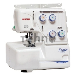 Оверлок Janome Harmony 9002D белый