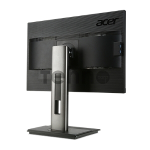 Монитор 24 ACER (Ent.) B246WLyemipruzx  , IPS, 16:10, 1920x1200, 300cd/m2, 60Hz, 5ms, 1xHDMI(1.4) + DP(1.2) + 1xType-C(PD65W) + USB3.0x4+USB-B(2up 4down) + RJ45 + H.Adj. 150+Audio out Black/Darkgrey