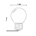 Лампа светодиодная d-45 3LED 1Вт шар E27 25лм 220В син. Neon-Night 405-113, фото 4