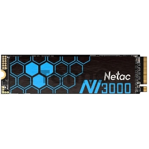 Накопитель SSD M.2 Netac 2.0Tb NV3000 Series <NT01NV3000-2T0-E4X> Retail (PCI-E 3.0 x4, up to 3100/2100MBs, 3D NAND, 1200TBW, NVMe 1.3, 22х80mm, heatsink)