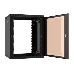 Шкаф коммутационный C3 Solutions WALLBOX 12-65 B (NT084558) настенный 12U 600x520мм пер.дв.стекл направл.под закл.гайки 160кг черный 470мм 22.5кг 610мм IP20 сталь, фото 3