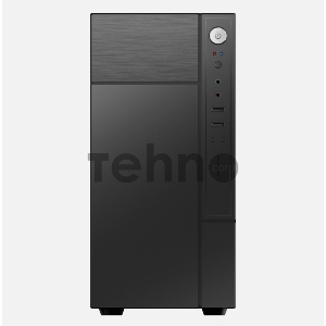 Корпус с блоком питания 450Вт./ Case Forza mATX case, black, w/PSU 450W 12cm, w/2xUSB2.0, w/pwr cord, w/o FAN