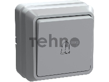 Выключатель Iek EVO13-K01-10-DC ВСк20-1-0-ОБ Выключатель 1кл кноп. 10А ОКТАВА (белый)