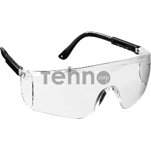 Прозрачные, очки защитные STAYER GRAND открытого типа, регулируемые по длине дужки.
