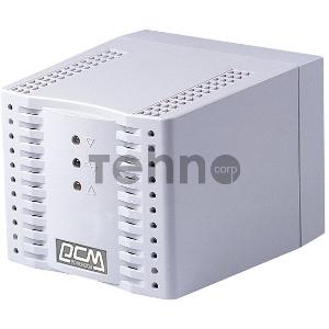Стабилизатор напряжения Powercom Voltage Regulator, 2000VA, White, Schuko
