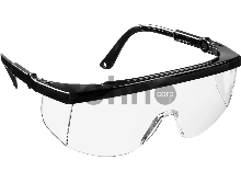 Защитные очки STAYER PRO-5R монолинза с боковой защитой, открытого типа, прозрачные