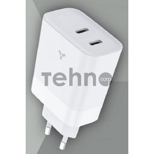 Сетевое зарядное устройство Accesstyle Agate 40W2C White