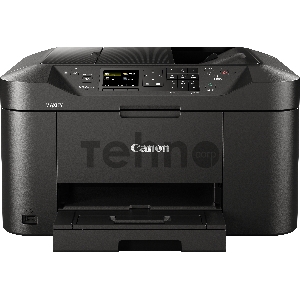 МФУ Canon MAXIFY MB2140, 4-цветный струйный принтер/сканер/копир/факс, A4, 19 (13 цв) изобр./мин, 1200x600 dpi, ADF, дуплекс, подача: 250 лист., USB, Wi-Fi, картридер, печать фотографий, цветной ЖК-дисплей (замена MB2040)