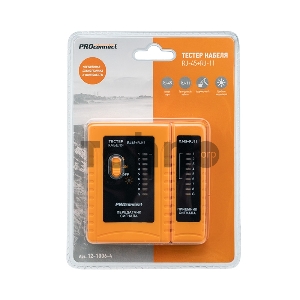 Тестер кабеля RJ-45+RJ-11 468 PROconnect
