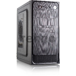 Корпус с блоком питания 450Вт. Сase Forza mATX, 450W, 2xUSB3.0, Black, w/o FAN, 12 cm fan PSU, power cord