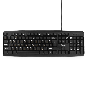 Клавиатура Gembird KB-8320UXL-BL, черный, USB, кабель 2 м., 104 клавиши