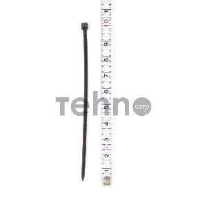 Стяжки NYT-100x2.5B пластиковые 100 мм х 2.5 мм, чёрные (100 шт.)