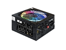 Блок питания 800W ExeGate EVO800-LT (ATX, APFC, 12cm RGB fan, 24pin, (4+4)pin, PCI-E, 5xSATA, 3xIDE, FDD, black)