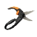 Ножницы универсальные Fiskars P45 черный/оранжевый (111450), фото 4
