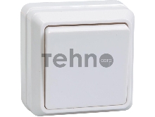 Выключатель  Iek EVO10-K01-10-DC ВС20-1-0-ОБ 1кл 10А откр.уст. ОКТАВА (белый)