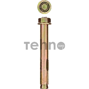 Болт анкерный с гайкой, 10 x 77 мм, 40 шт, желтопассивированный, ЗУБР Профессионал