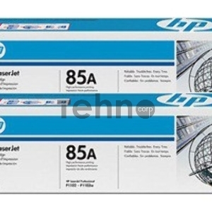 Тонер-картридж HP CE285AF/CE285AD черный двойная упаковка для P1102/P1102w, M1132/M1212nf, 1130/1217 2 x 1600стр.