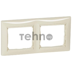 Рамка 2-м Valena горизонт. сл. кость Leg 774352