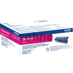 Тонер-картридж Brother TN-421M пурпурный для HLL8260CDW,DCPL8410CDW, MFC-L8690CDW 1 800 стр.