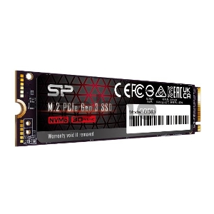Твердотельный диск 250GB Silicon Power UD80, M.2 2280, PCI-E 3x4, [R/W - 3400/3000 MB/s]