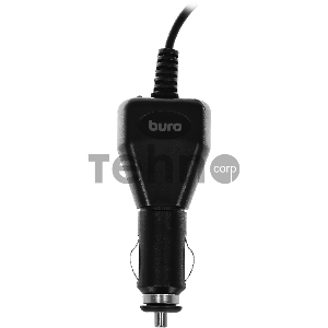 Автомобильное зар./устр. Buro BUCC1 2A кабель USB Type C черный (BUCC10S00CBK)