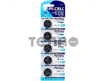 Литиевый элемент питания PKCELL CR2032-5B тип - CR2032 5 шт в блистере