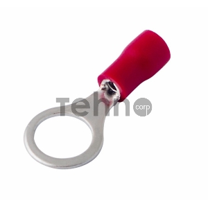 Наконечник кольцевой изолированный ø 8.4 мм 0.5-1.5 мм² (НКи 1.5-8/НКи 1,25-8) красный REXANT