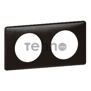 Рамка 2 поста Карбон