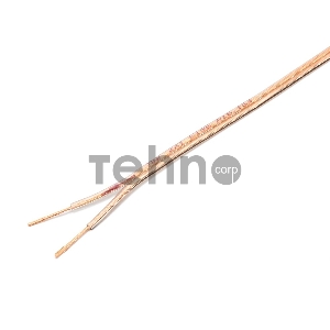 Акустический кабель Cablexpert CC-TC2x1,0-15M, прозрачный,  15 м, бухта