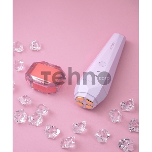 Косметологический аппарат для подтяжки лица FitTop L-Thermage, RF/EMS лифтинг, розовый