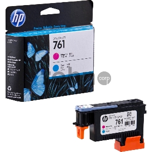 Картридж струйный HP 761 CH646A пурпурный/голубой печатающая головка для HP DJ T7100