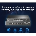 Коммутатор TP-Link 5-Port 2.5G Multi-Gigabit Desktop Switch, 5 × 2.5 G RJ45 Ports, Desktop Steel Case, Silent, Plug and Play, Wall mount., фото 8