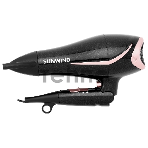 Фен SunWind SUHD 550 2200Вт черный/розовое золото