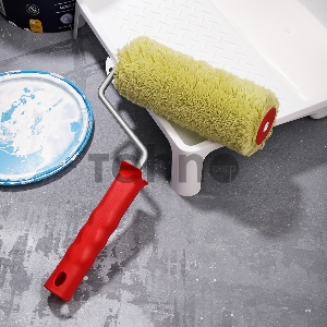 Валик полиакрил зеленый, ворс 18 мм, ширина ролика 180 мм, Ø 42 мм, бюгель 8 мм серия «Мастер» REXANT