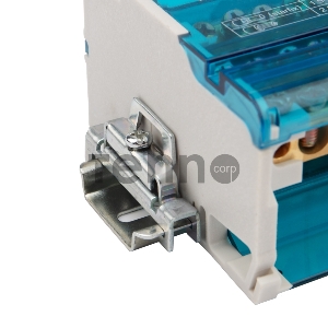 Ограничитель на DIN-рейку (металл) 1 винт REXANT (пакет 10 шт./уп.)