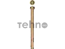 Болт анкерный с гайкой, 12 x 129 мм, 10 шт, желтопассивированный, ЗУБР Профессионал