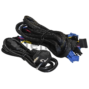 Серверный БП 600W ExeGate ServerPRO-600RADS (ATX, for 3U+ cases, APFC, КПД 80% (80 PLUS), 14cm fan, 24pin, (4+4)pin, PCIe, 5xSATA, 4xIDE, FDD, Cable Management, black)