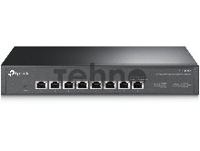 Коммутато TP-Link 8-port Desktop/Rackmount 10G Unmanaged Switch, 8 100/1G/2.5G/5G/10G RJ-45 ports,  1 Fan with intelligent speed control, 100-240 VAC, 50/60 Hz.