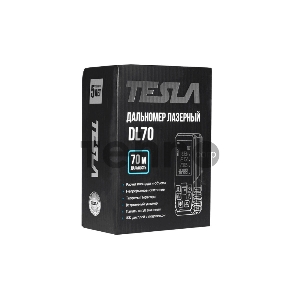 Дальномер лазерный TESLA DL70 дальность 70 метров, точность ±2мм